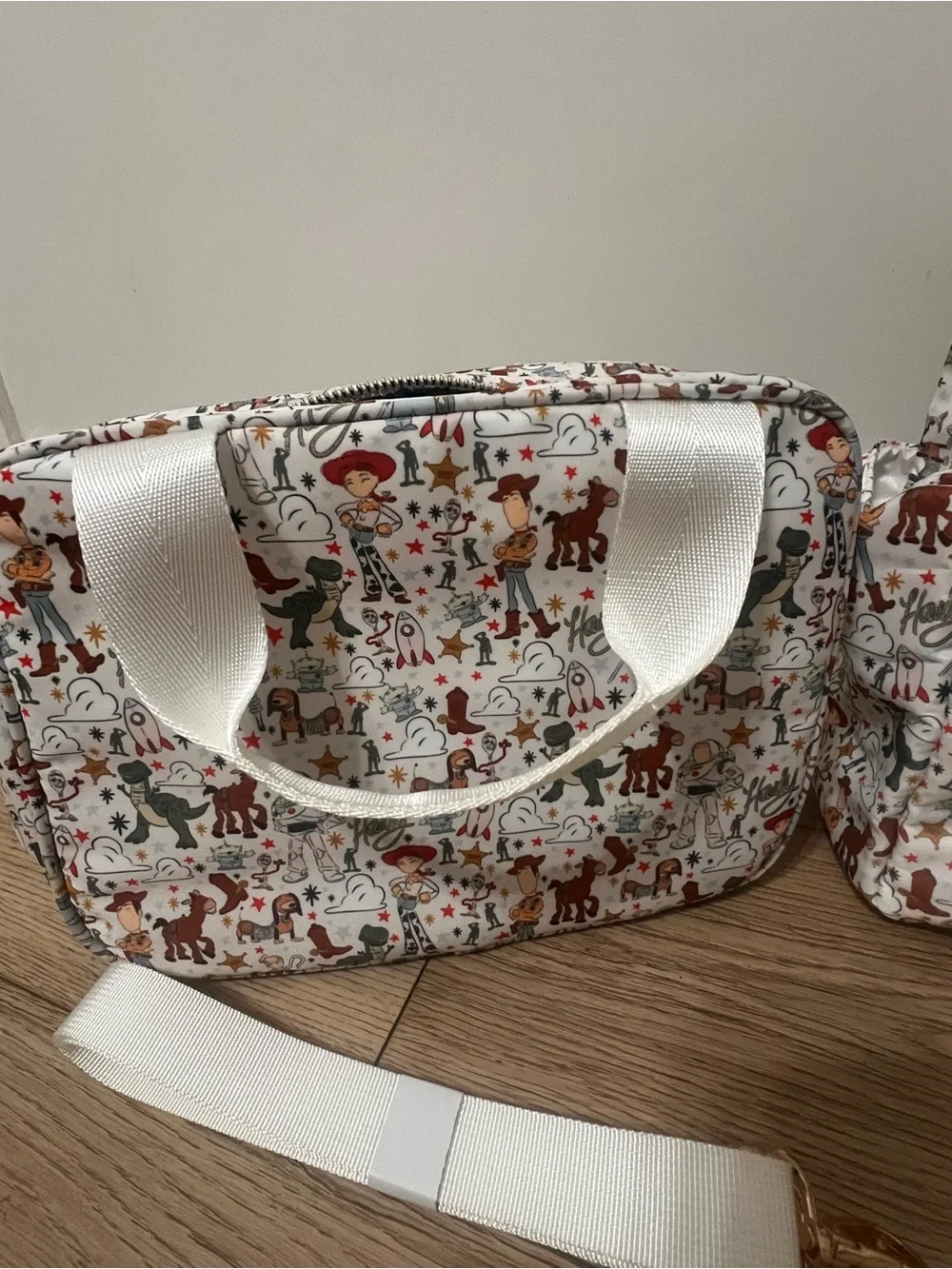 Magic Box Toy Story Bundle backpack with lunchbox holder and pencil case.